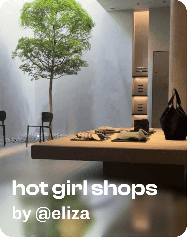 hot girl shops by @eliza